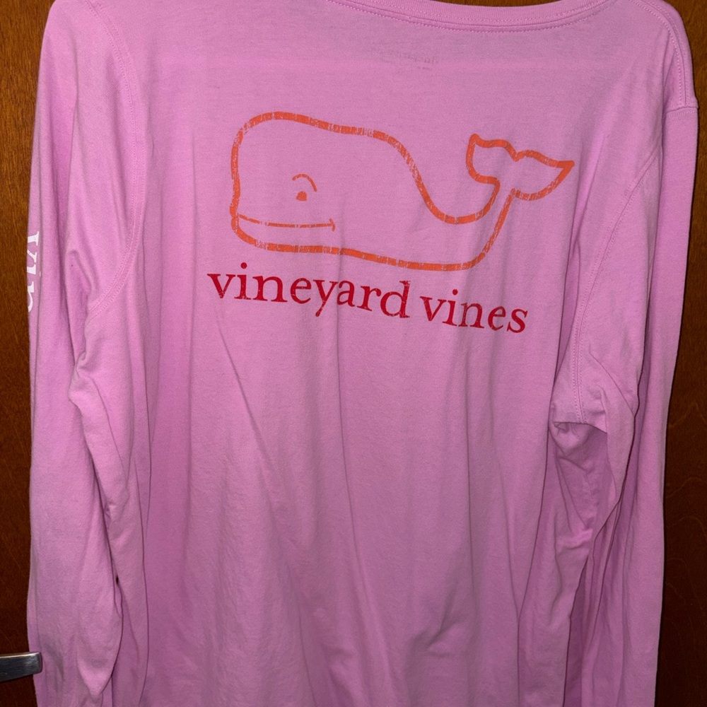 Vineyard Vines Pink Crewneck Tee